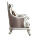 Vanaheim - Chair With Pillow - Fabric & Antique White ACME
