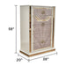 Omari - 5 Drawer Chest - Beige Matrix Furniture Group