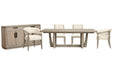 Braelyn - Extendable Trestle Dining Table Set Magnussen Furniture