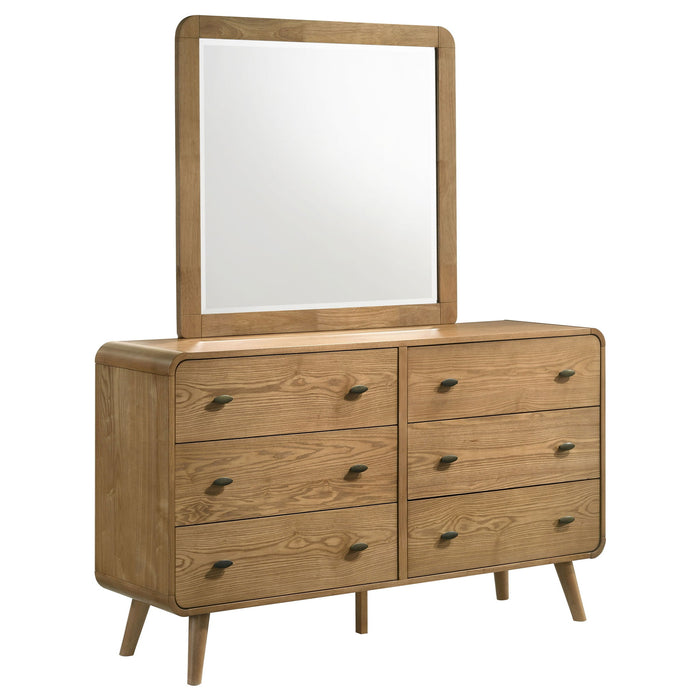 Winston - 6 Drawer Dresser With Mirror Furniture Max