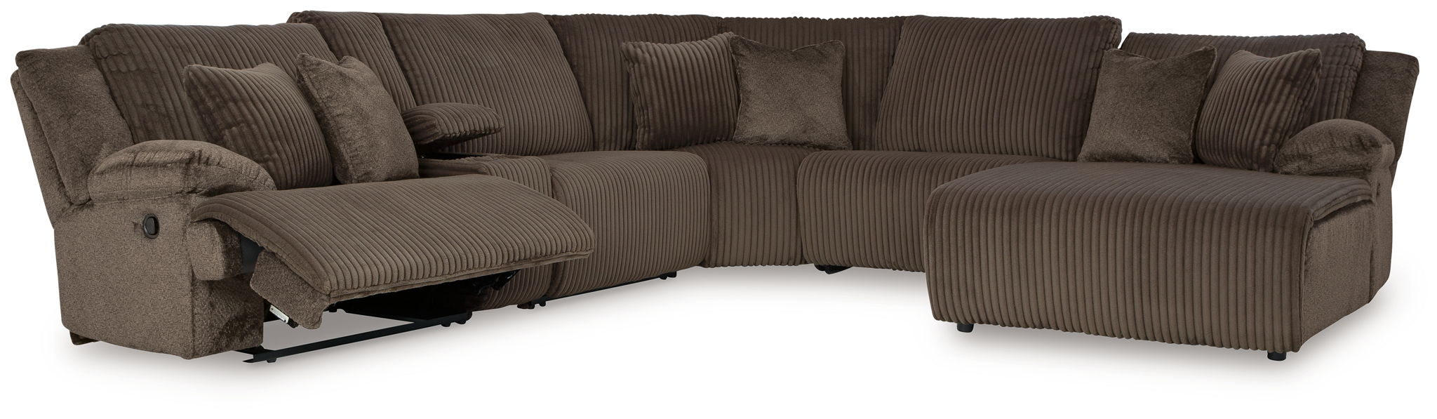 Top Tier - 6 Piece Reclining Sectional Signature Design by Ashley®