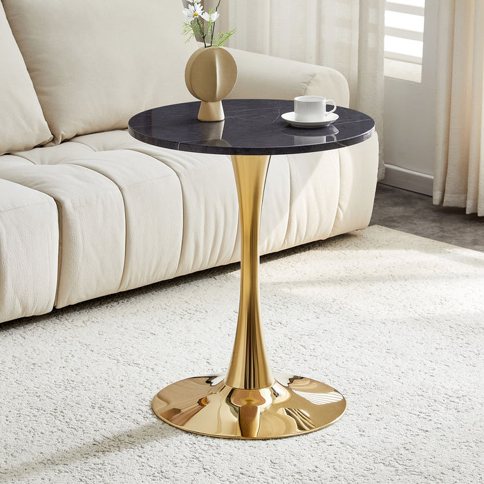 Round Dining Table With Thickened Top For Kitchen Home Essentials