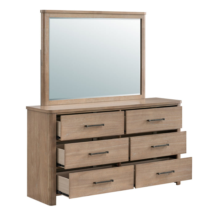 Anika - Mirror - Natural / Brown New Classic