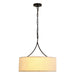 3 Light Drum Pendant Light Daily Nest