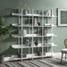 Vintage Industrial 5 Tier Open Bookcase Hearth and Haven