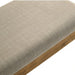 Dining Bench With Cushion - Brown Home Essentials