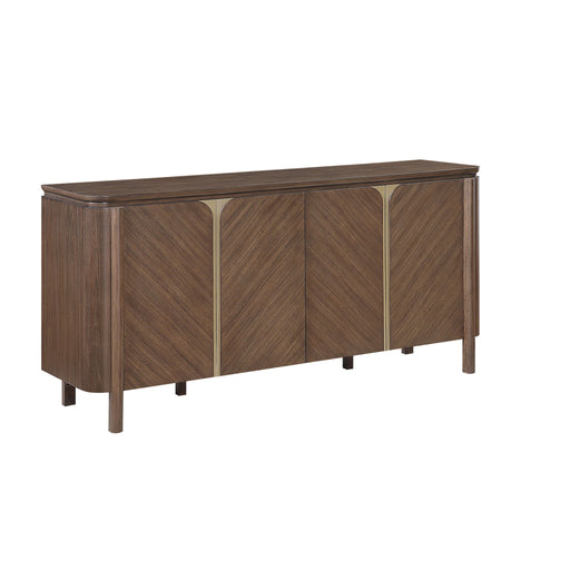 Ouida - Server - Brown / Gold Acme