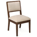 Compact Ergonomic Upholstered Side Chairs (Set of 2) Home Essentials