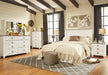 Willowton - Five Drawer Chest - Brown / Beige / White Signature Design by Ashley®