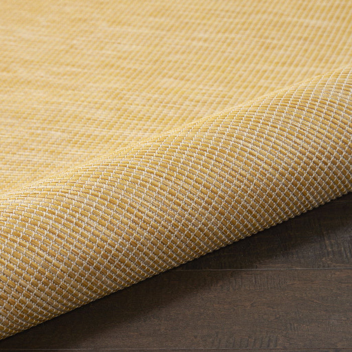 5' X 7' Power Loom Area Rug - Yellow