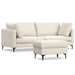 Ava - Mid Century Sofa With Ottoman Set Simpli-Home