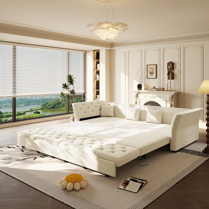 Oversize Pull Out Sofa Bed For Living Room Home Essentials