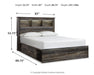 Drystan - Panel Bookcase Bed Signature Design by Ashley®