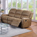 Modern Reclining Sofa With Padded Seat And Backrest Home Essentials