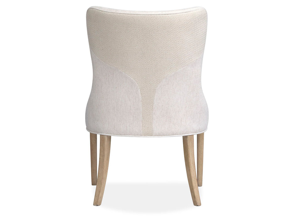Sunset Cove - Upholstered Host Chair (Set of 2) - Sanibel Brown Magnussen Furniture