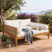Outdoor Sofa Bed, 2 In 1 Patio Daybed For Backyard Hearth and Haven