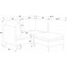 Upholstered Modular Sectional & Tall Legs Home Essentials