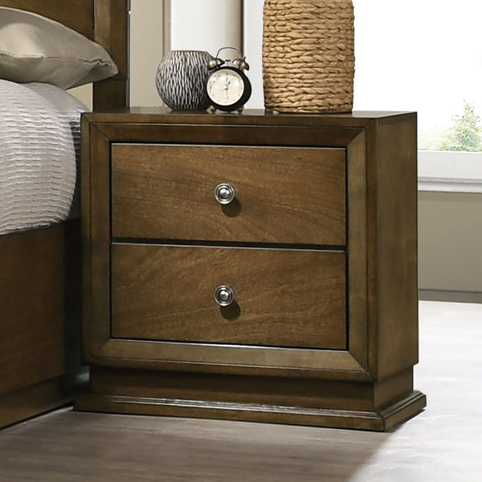 Nightstand - Walnut Home Essentials