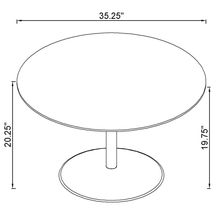 Turpin - 2 Piece Coffee Table Set - Black Furniture Max