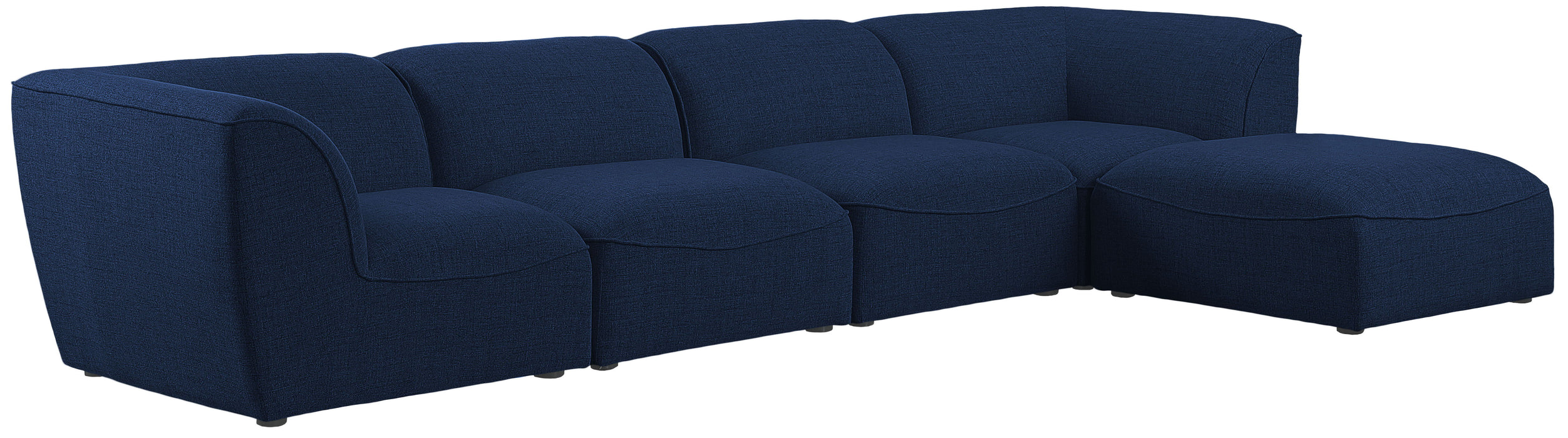 Miramar - Modular Sectional 5 Piece - Navy - Modern & Contemporary