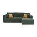 L - Shape Full Compressed Upholstered Sectional Home Essentials