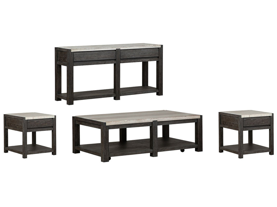 Plum Creek - Rectangular Cocktail Table Set Magnussen Furniture