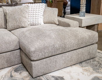 Nexora-Court - RAF Corner Chaise - Burlap Signature Design by Ashley®