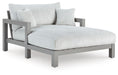 Hurley Park - Chaise Lounge With Cushion - Gray Signature Design by Ashley®
