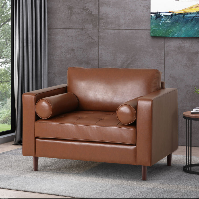 Sophisticated Club Chair With Relaxing Comfor