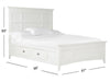 Heron Cove - Complete Panel Bed With Storage Rails Magnussen Furniture