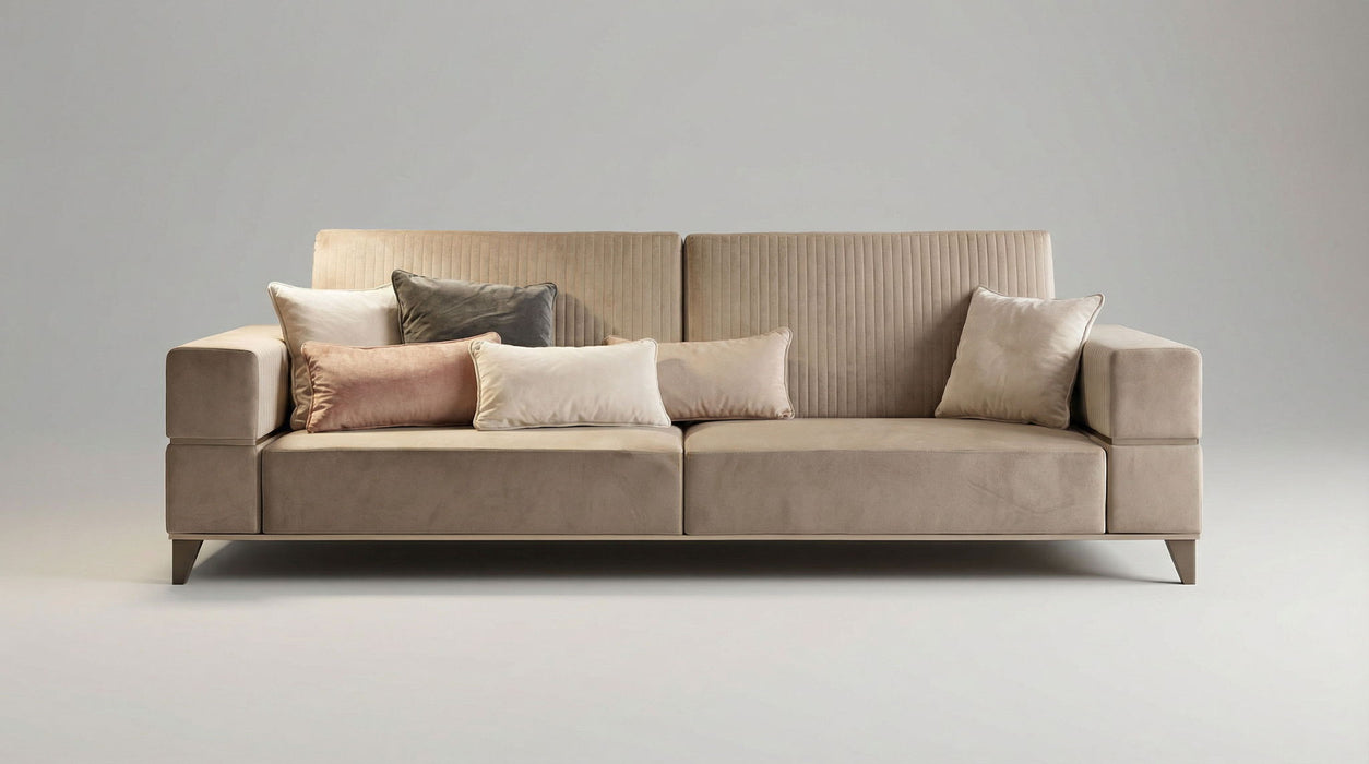 ArredoAmbra - 3 Seat Sofa Special - Beige Arredoclassic Italy