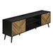 TV Stand, Console, Media Entertainment Center, Storage Cabinet, Modern Design - Black 8th Street