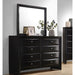 Palamino - 8 Drawer Dresser With Mirror - Black Furniture Max