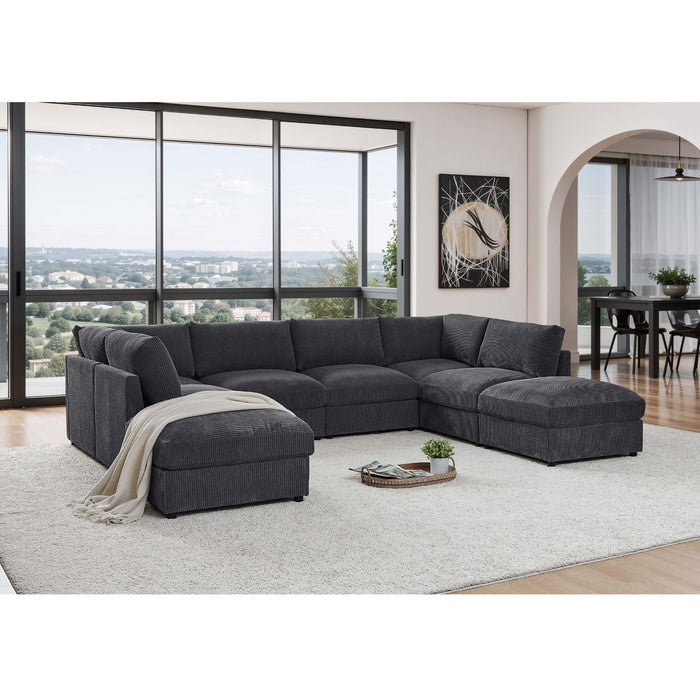 Modular Sectional With Custom Configuration Home Essentials