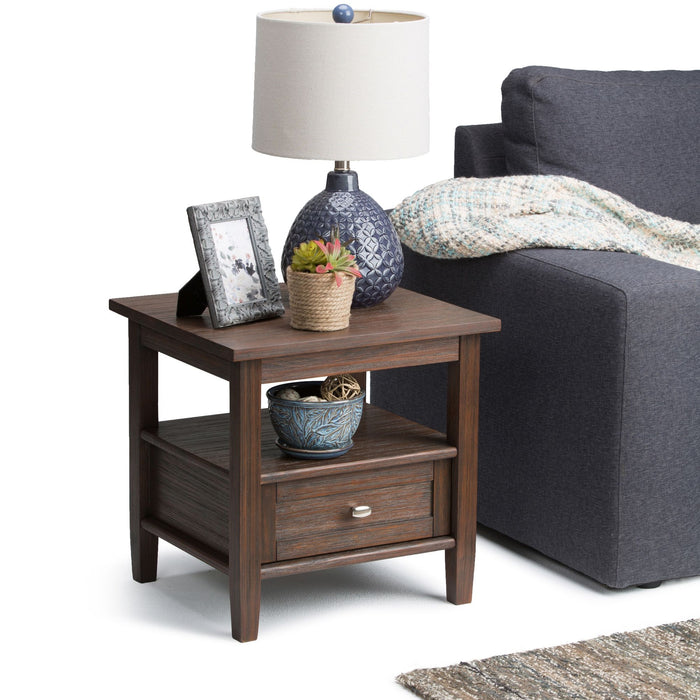 Warm Shaker - End Table Simpli-Home