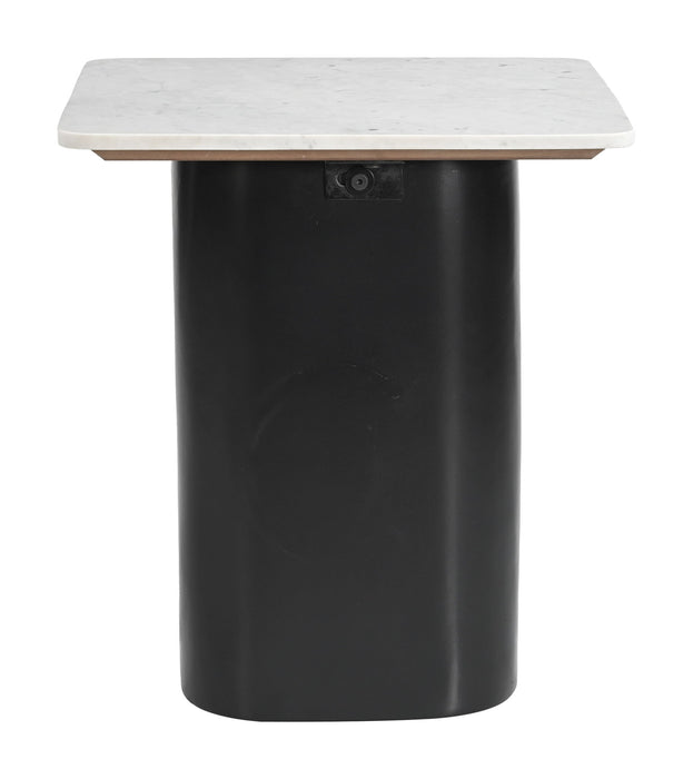 Fiora - Side Table - White / Black Zuo Modern