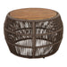 Round Side Table With Rope Frame Noble House