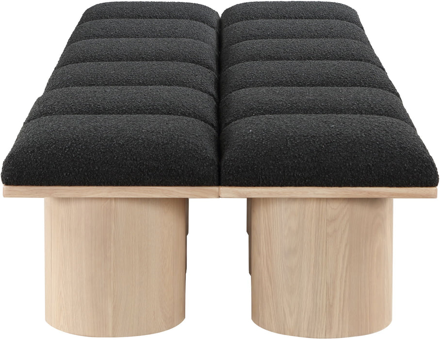 Pavilion - 12 Piece Modular Bench With Natural Base Meridian Furniture
