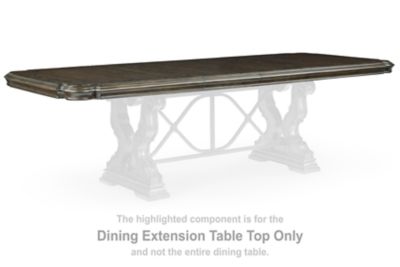 Maylee - Rectangular Drm Extension Table Top - Dark Brown Signature Design by Ashley®