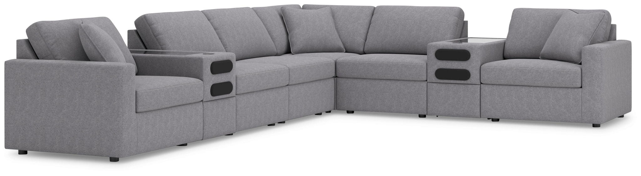 Modmax - Sectional - Granite Signature Design by Ashley®