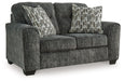 Lonoke - Loveseat - Gunmetal Signature Design by Ashley®
