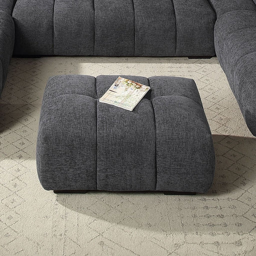 Chosen - Ottoman - Gray Chenille ACME