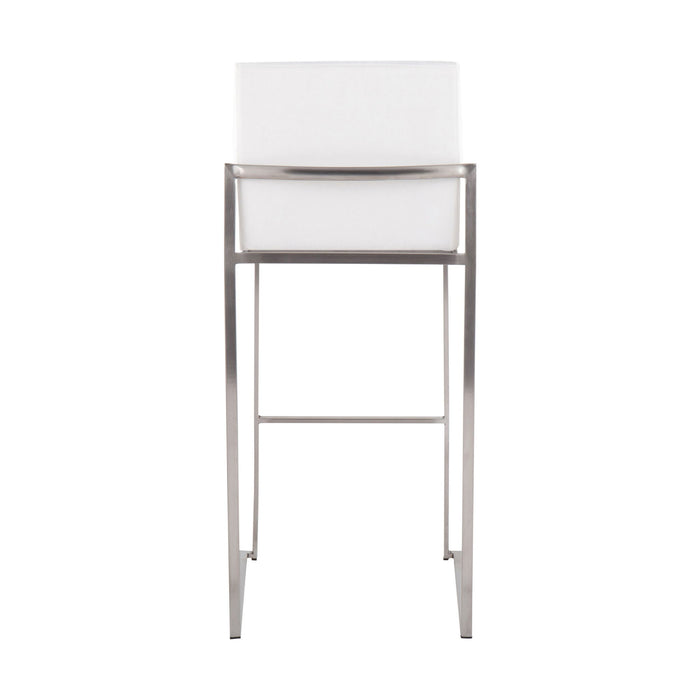 Fuji - Contemporary And Modern Elegance High Back Barstool Lumi Source