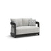 Salina Bay - Loveseat With Cushion - Black / Gray Millennium® by Ashley