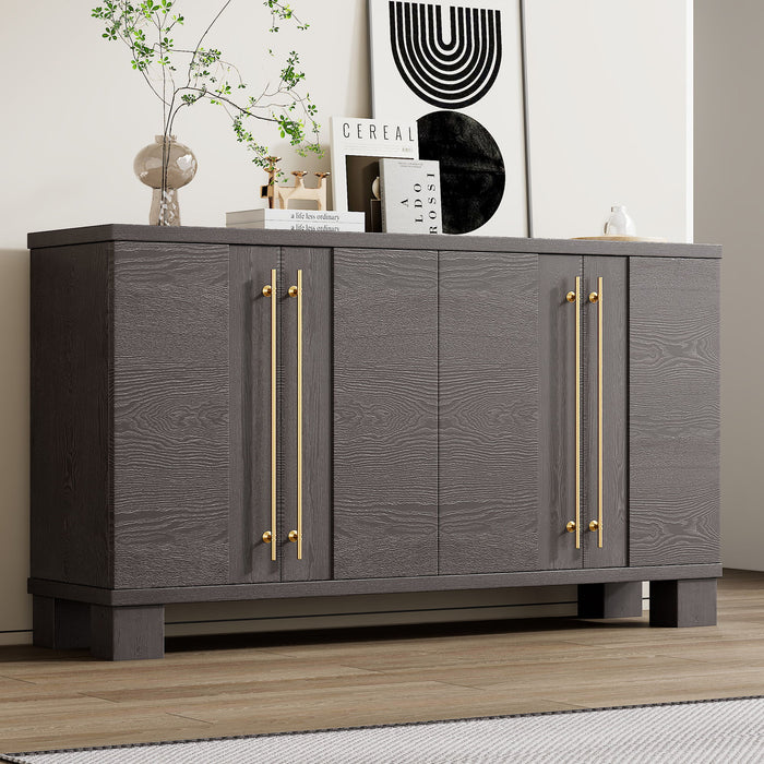 Sideboard With Adjustable Shelves Hearth and Haven