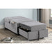 Adjustable Sleeper Lounge Chaise Home Essentials