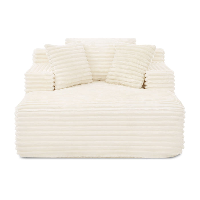 Chaise Lounge Sofa Bed With Deep Seat For Living Room Home Essentials