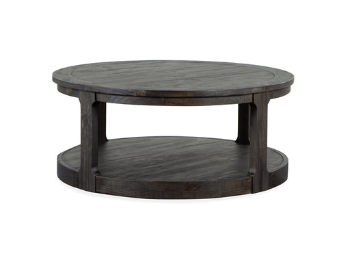 Boswell - Round Cocktail Table (With Casters) - Peppercorn Magnussen Furniture