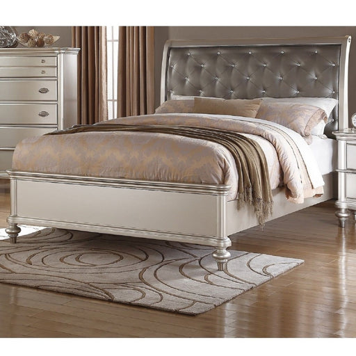 Tufted Headboard Bed Home Essentials
