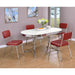 Midge - Oval Dining Table Set Furniture Max